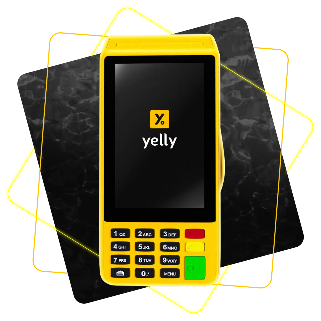 Máquina de cartão Yelly Pro com link de pagamento grátis e sem mensalidade
