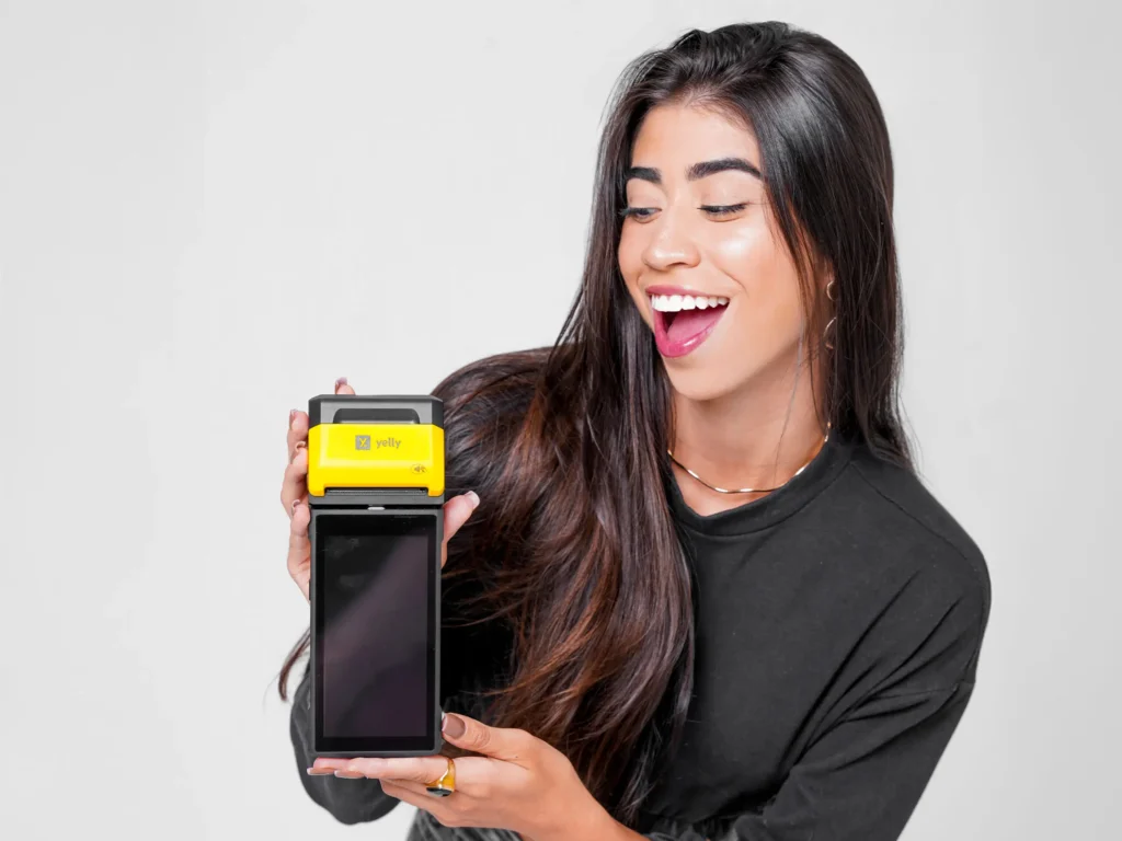 Promoção exclusiva nas maquininhas Yelly com desconto especial para novos clientes.